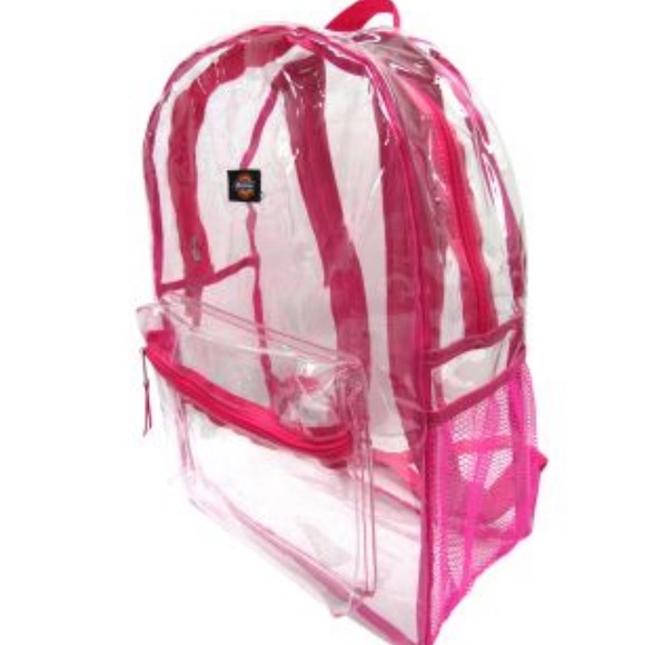 Dickies Clear Student Backpack, - Picture 2 of 16